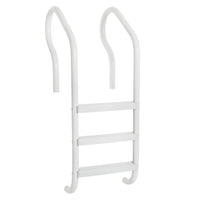 SAFTRON LADDER ELITE SERIES, 3-TREAD - WHITE