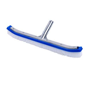 SplashPro 18" Curved Wall Brush -  Aluminum Back | F5011