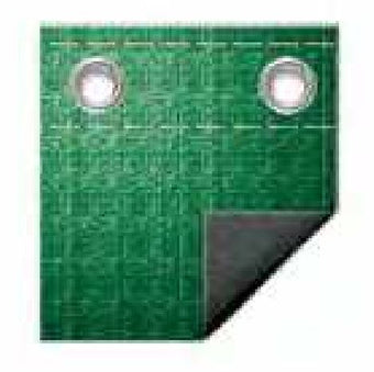compare product Swimline Super Deluxe 16' x 32' Rectangle In Ground Winter Pool Cover, 5' Overlap, Green/Black, 15 Year Warranty | CO142137LS