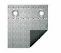 compare product Swimline Super Deluxe 18' x 40' Rectangle In Ground Winter Pool Cover, 5' Overlap, Silver/Black, 15 Year Warranty | CO142345R