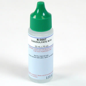compare product Taylor Thiosulfate N/10 Dropper Bottle, 3/4 oz, 24/Pack | R-0007-A-24