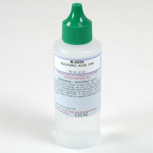 compare product Taylor Sulfuric Acid .12N Dropper Bottle, 2 oz, 12/Pack | R-0009-C-12
