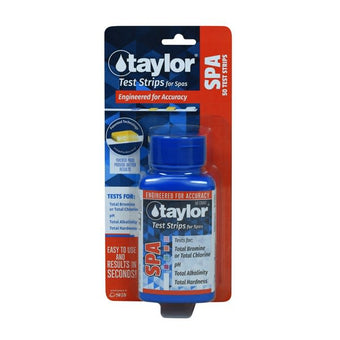 compare product Taylor Spa Test Strips Chlorine/Bromine, 50 Strips | S-1332-12