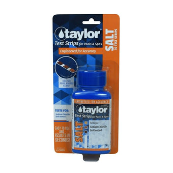 compare product Taylor Salt Test Strips, 10 Strips/Bottle, 12/Case | S-1341-12