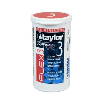 compare product Taylor Flex 3 Test Strips for Xpress Flex System - 100/Btl | S-1363-6