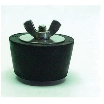 compare product Winter Rubber Expansion Plug #13 w/ SS Wing Nut for 2-1/2
