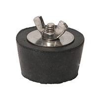 Winter Rubber Expansion Plug #9-1/2 w/ SS Wing Nut for 1-1/2" Fitting