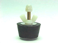 Winter Rubber Blow Through Plug #10 w/ Nylon Wing Nut for 1-1/2" Fitting