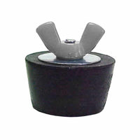 Winter Rubber Expansion Plug #11 w/ Gray Nylon Wing Nut for 2" Pipe