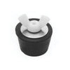 Winter Rubber Expansion Plug #13 w/ White Nylon Wing Nut for 2-1/2