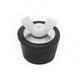 Winter Rubber Expansion Plug #13 w/ White Nylon Wing Nut for 2-1/2