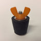 Winter Rubber Expansion Plug #4 w/ Orange Nylon Wing Nut for 3/4