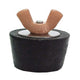 Winter Rubber Expansion Plug #5 w/ Brown Nylon Wing Nut for 1