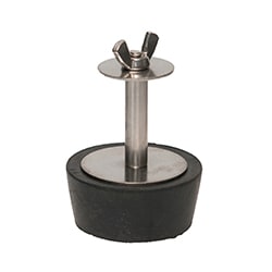 compare product Winter Rubber Extended Plug #8 w/ SS Wing Nut for 1-1/2