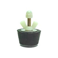Winter Rubber Blow Through Plug #9 w/ Nylon Wing Nut for 1-1/2" Pipe