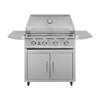 TrueFlame e-Series 25" 3 Burner Gas Grill - Liquid Propane