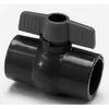 PVC Sch 80 Ball Valve 1-1/2