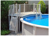 Vinyl Works 5' x 13.5' Resin Fan Deck for A/G Pool | FD-T