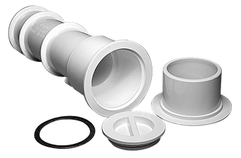 compare product Waterway Volleyball Pole Holder Flange White | 540-6710