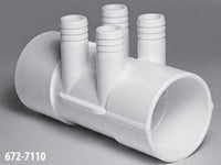 Waterway Sp Manifold 2"S X 2"S (4) Port | 672-7110