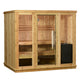 Bridgeport 6 Person Indoor Sauna in Rustic Cedar