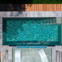 The Chic Fiberglass Pool 21' 4" x 10' 6"