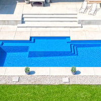 The Dynasty Fiberglass Pool 35' x 15' 5"