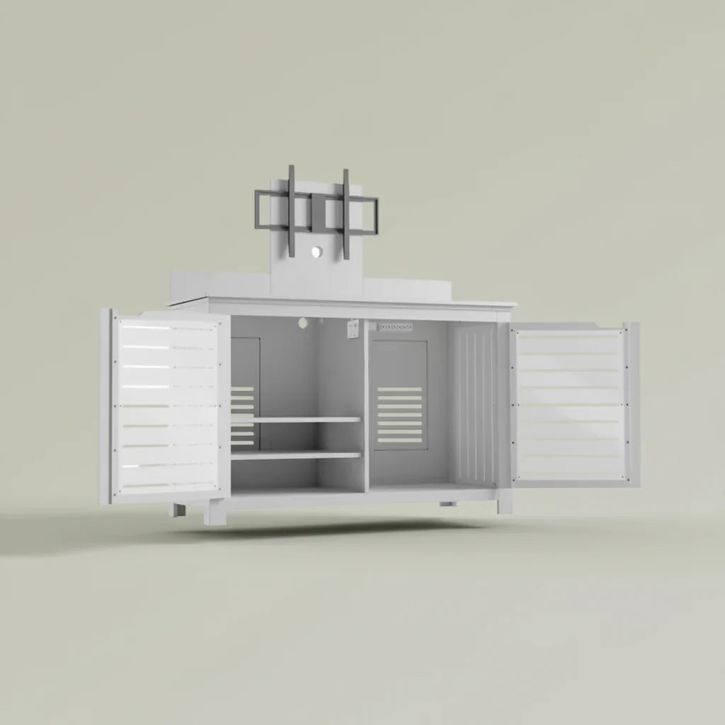 Mainstay Bar Credenza With TV Mount