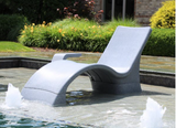 GPP White Lounge Chair