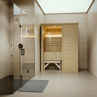 Hillsboro 2 Person Indoor Sauna in Nordic Spruce