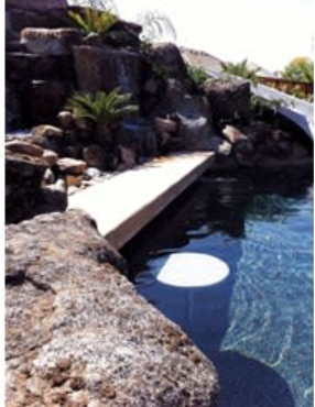 16" Diameter x 60" Tall Starry Night In Pool Seat