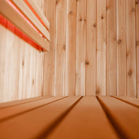 Madison 2-3 Person Indoor Sauna in Rustic Red Cedar