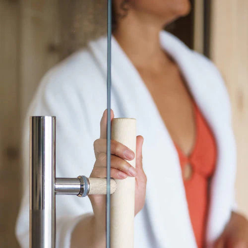 Madison 2-3 Person Indoor Sauna in Rustic Red Cedar