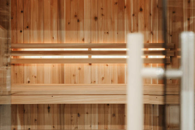 Madison 2-3 Person Indoor Sauna in Rustic Red Cedar