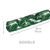 Canvas Mineral Blue Laze Doodle