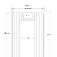 Princeton 6 Person Barrel Sauna in Rustic Cedar