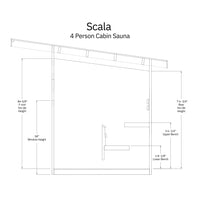 Timberline Outdoor 4 Person Sauna — Heritage Collection