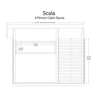 Timberline Outdoor 4 Person Sauna — Heritage Collection