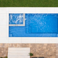 The Triumph Fiberglass Pool 26' x 12' 6"