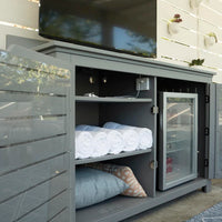 Mainstay Bar Credenza With TV Mount