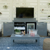 Mainstay Bar Credenza With TV Mount