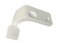 GPP White Lounge Chair Connecting Table