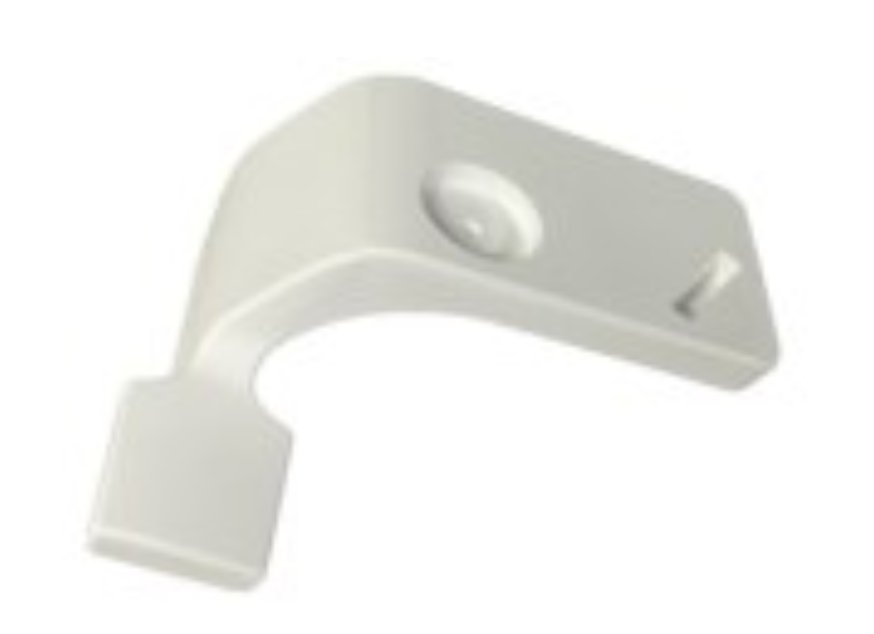 GPP White Lounge Chair Connecting Table