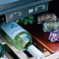 15" Outdoor Rated Dual Zone Wine Cooler