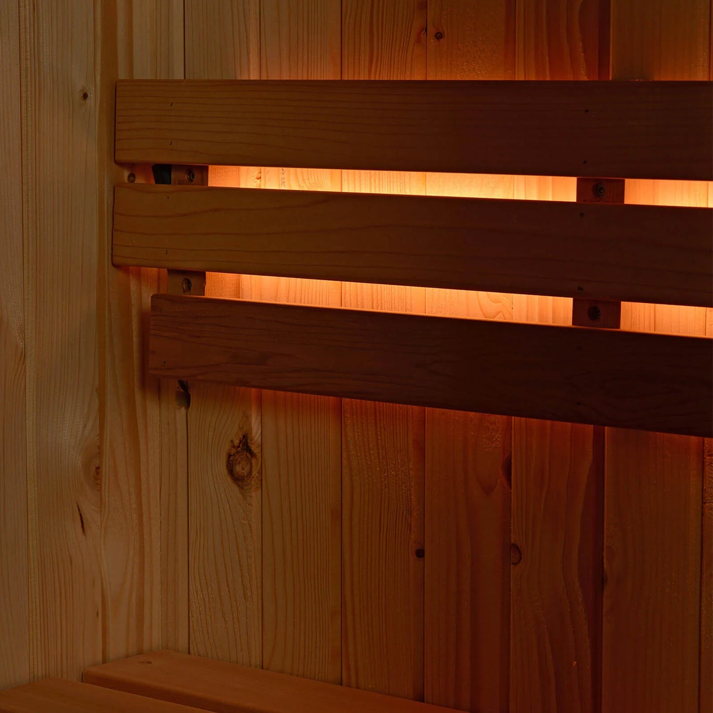 Logan 1 Person Indoor Sauna in Rustic Red Cedar
